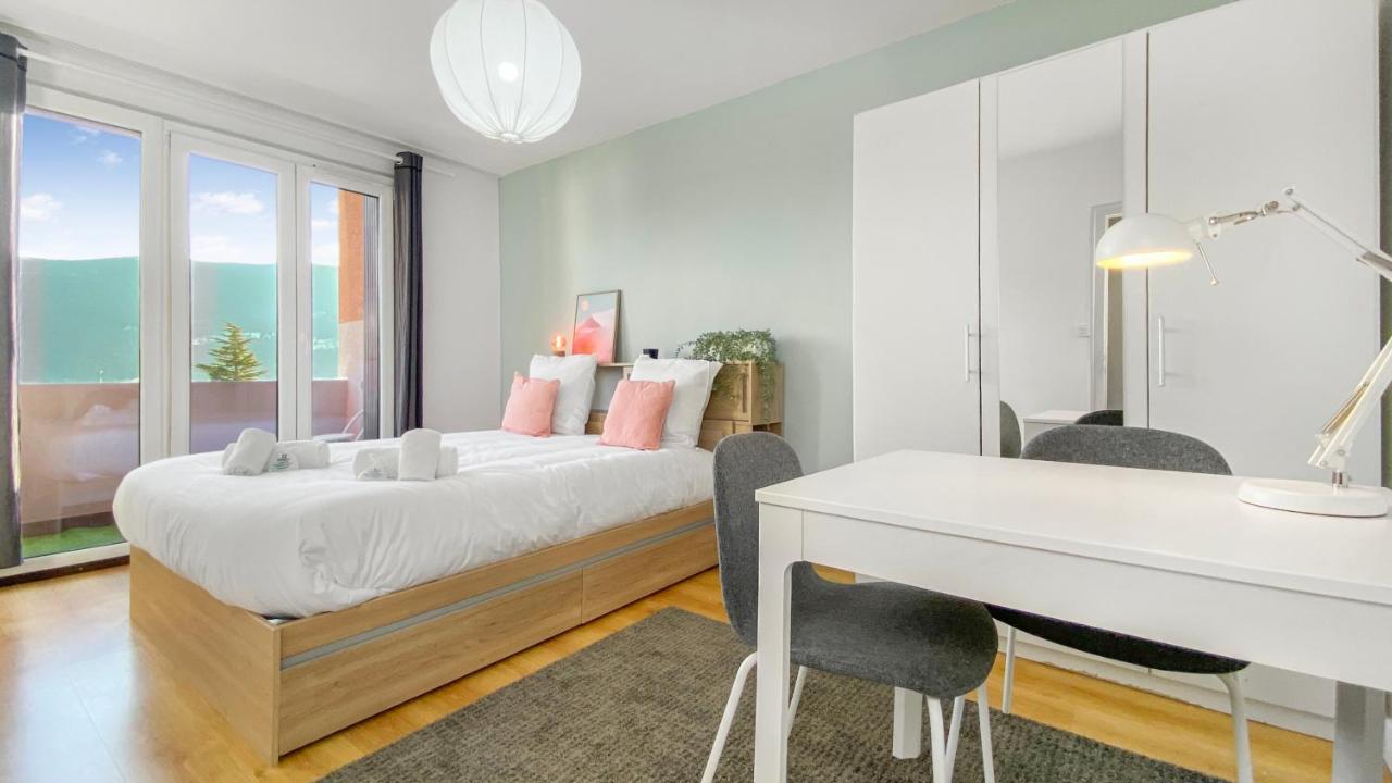 Homey Coloc Goodlife - Colocation Moderne - Chambres Privees - Wifi Et Netflix - Au Pied Du Tram Pour Geneve Ambilly Exterior foto